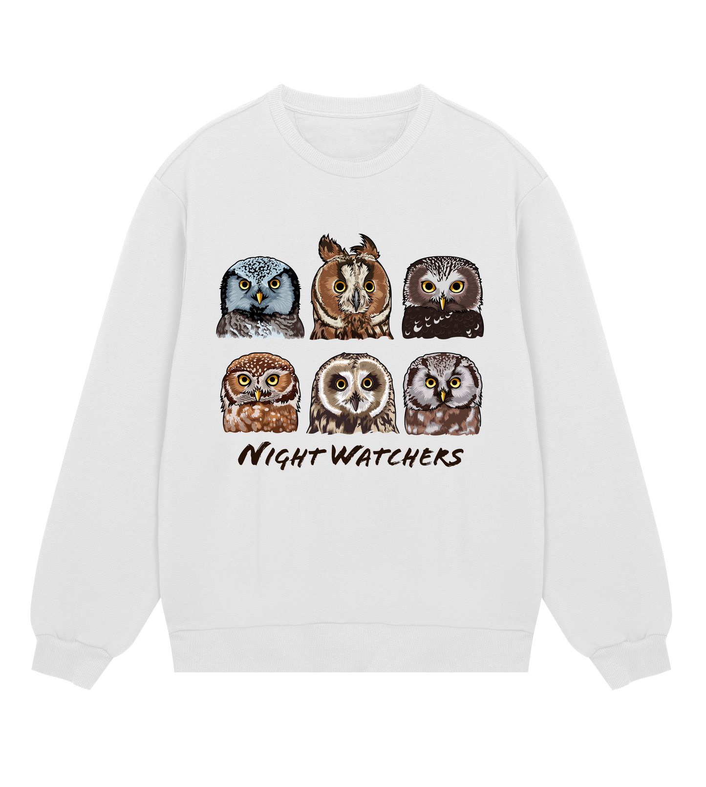 Night Watchers - Organic Regular Men's Sweatshirt - Beakwings