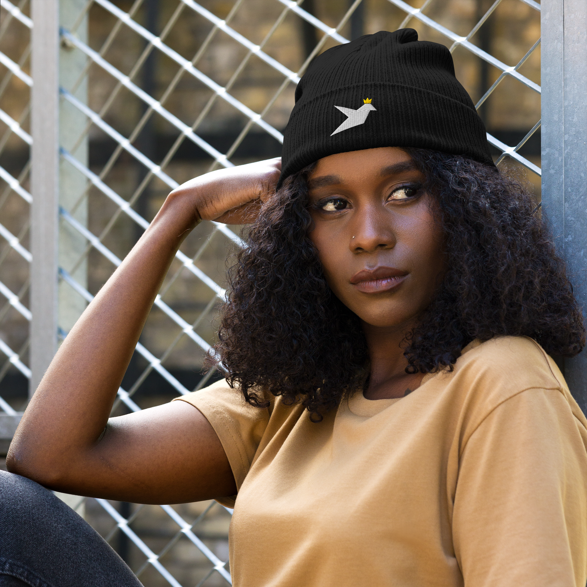 Organic ribbed beanie – Beakwings