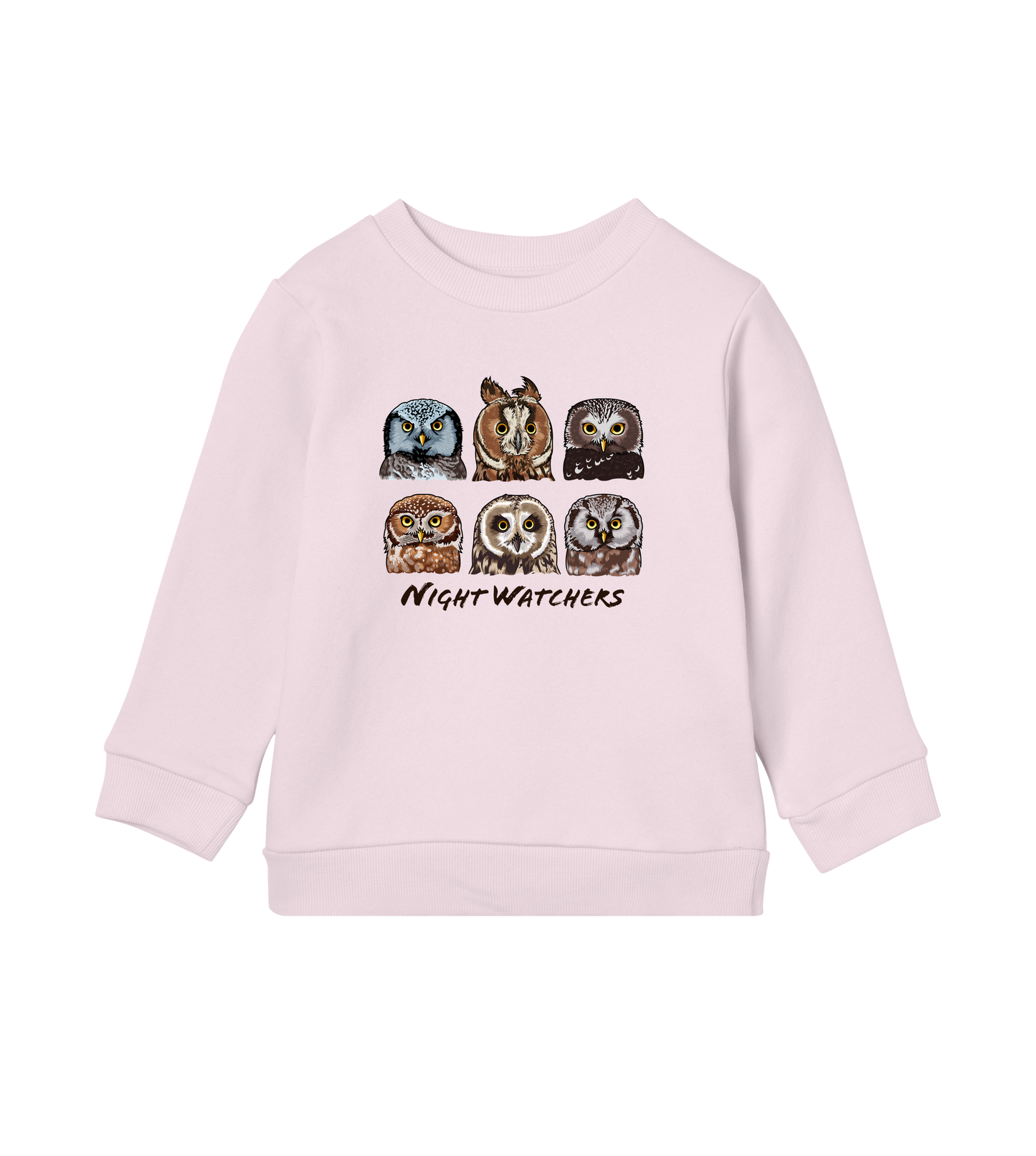 Night Watchers - Organic Regular Kids Sweatshirt - Beakwings