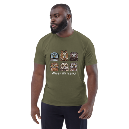 Night Watchers - Organic Cotton Unisex T-shirt