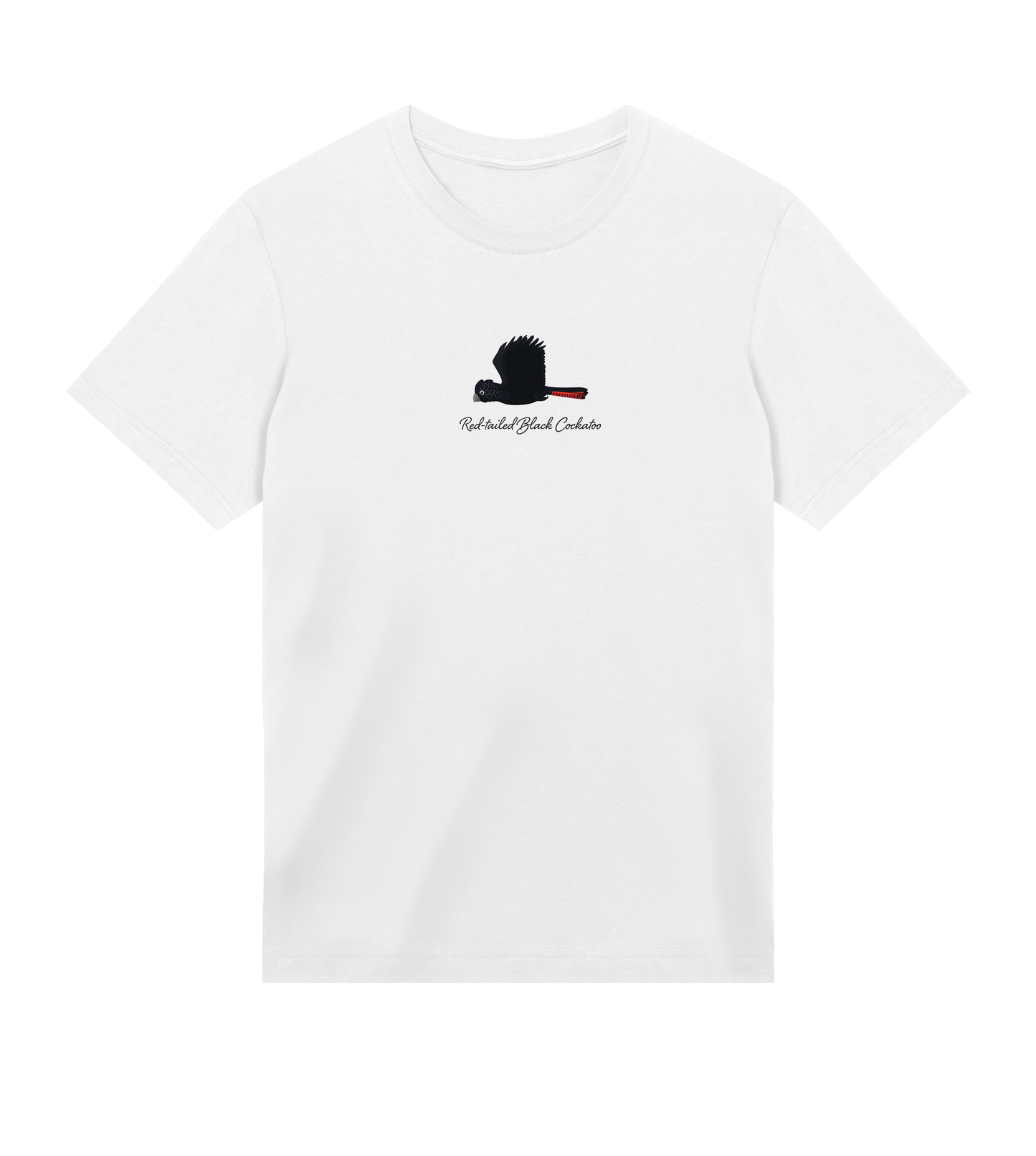 Red-tailed Black Cockatoo - Organic Regular Men's T-shirt