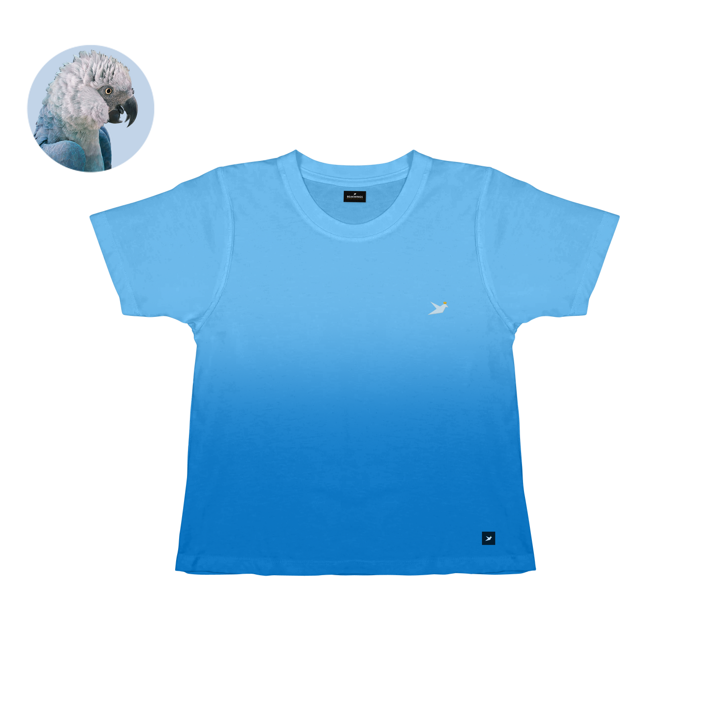 Spix Macaw - Organic Kids Unisex T-Shirt